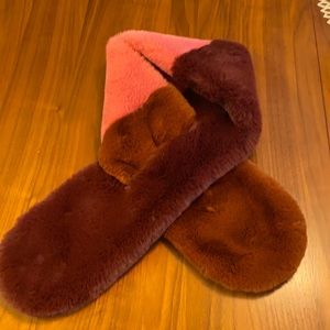 Anthropologie fur scarf